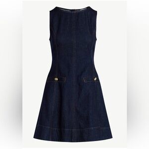 Free Assembly size 0 sleeveless denim dress